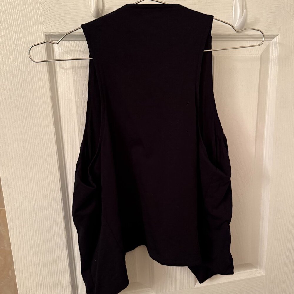 NWOT Rare Express Women's Embellished Metallic Stud Black Silver Gold Threads - Picture 3 of 13